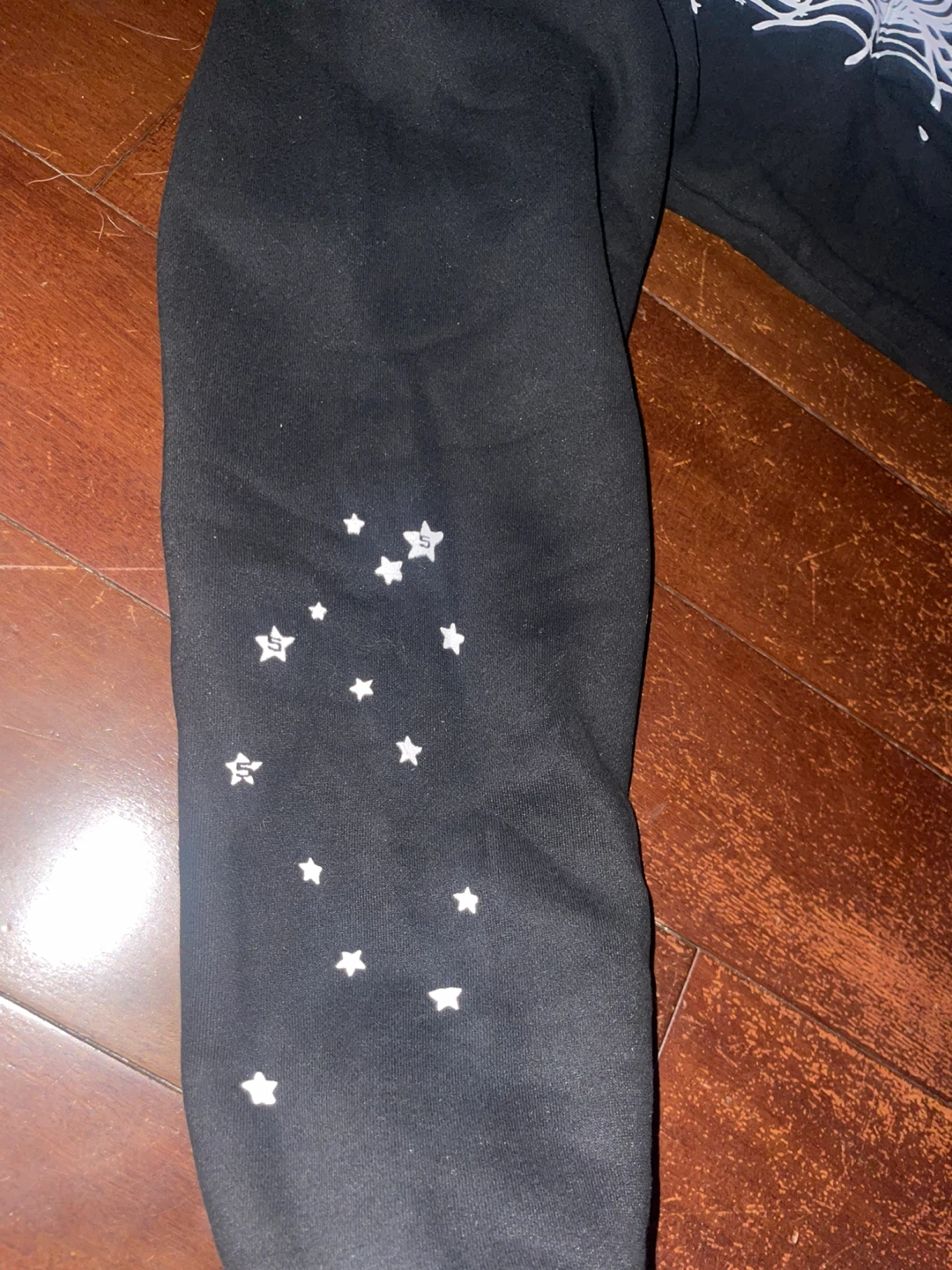 AUTHENTIC Sp5der OG Web Hoodie Black Size M - photo 4