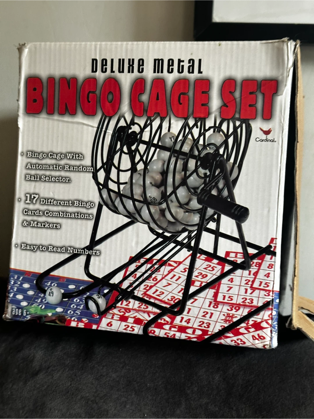 Bingo roller cage set