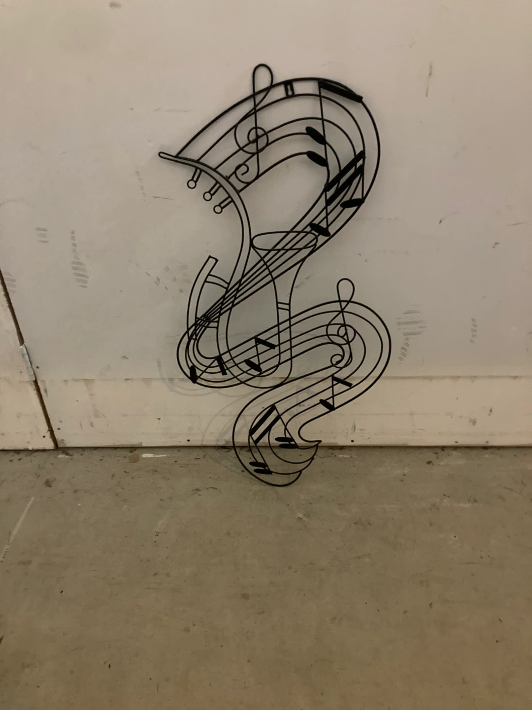 Metal Musical Note Wall Art
