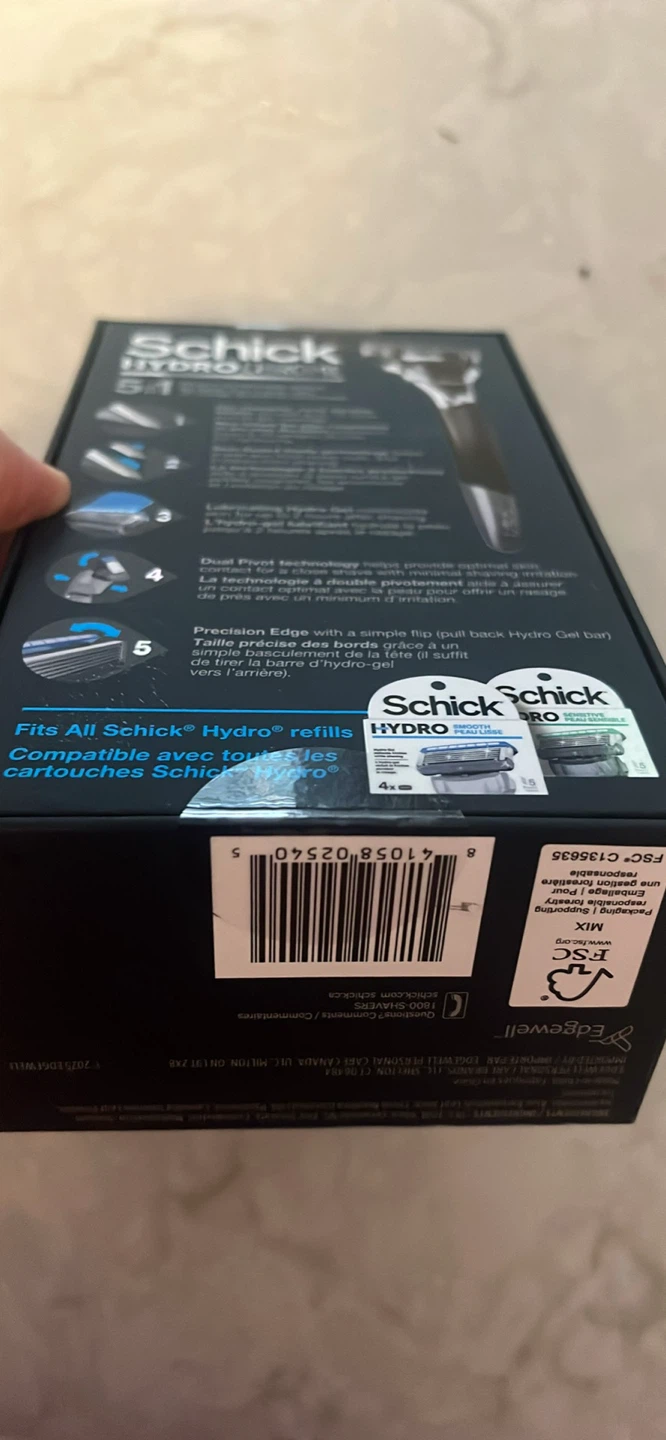 Schick Hydro Chrome 5-in-1 Razor System - photo 2