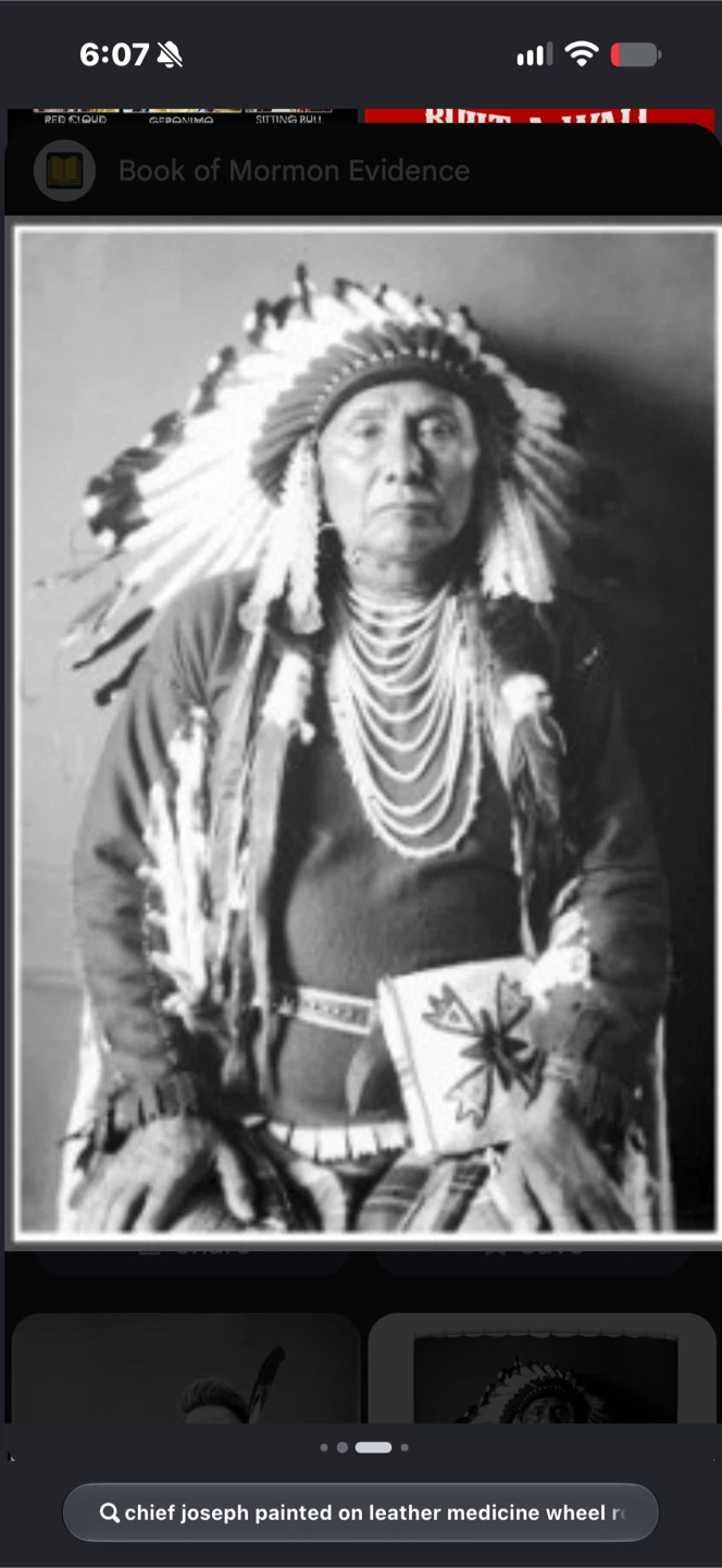 Chief Joseph- Indigenous Portrait Wall Art - photo 4