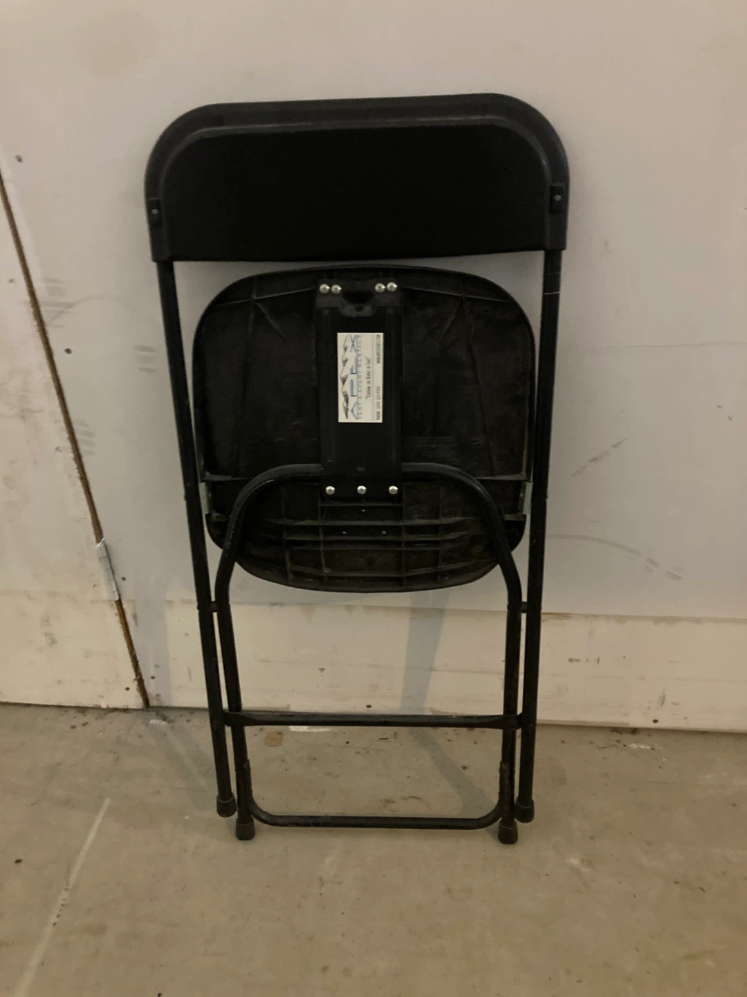 Black Folding Chair
