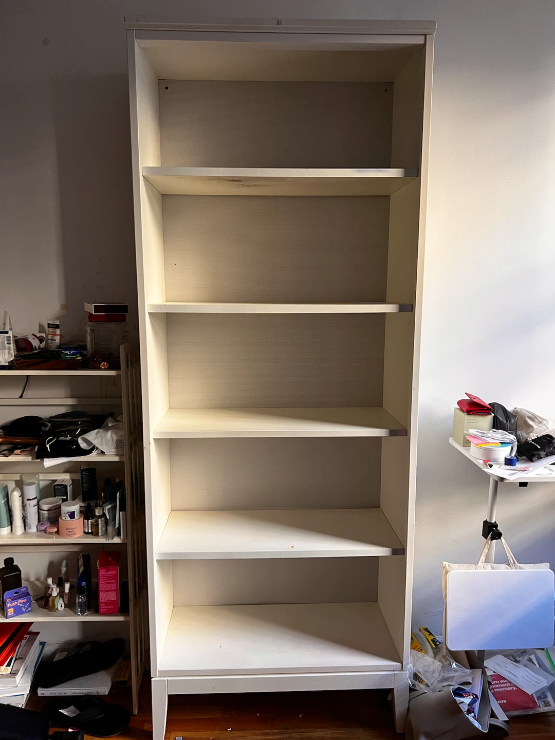IKEA White Tall Bookcase