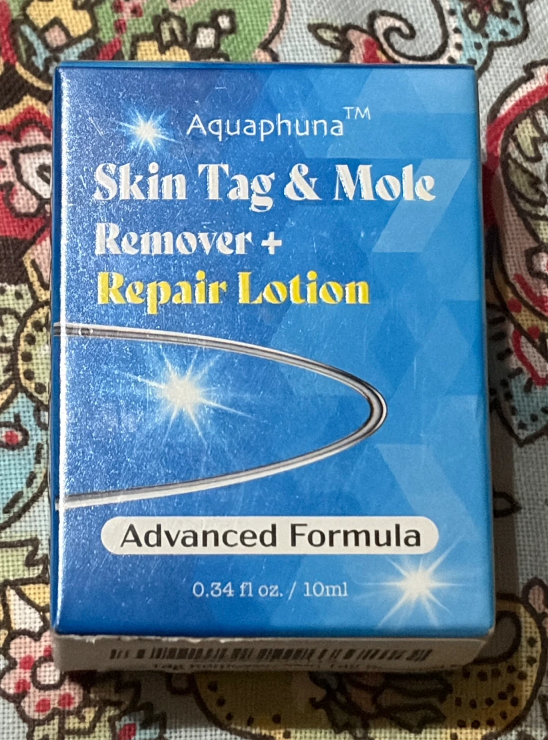 Aquaphuna Skin Tag & Mole Remover + Repair Lotion Lot of 2