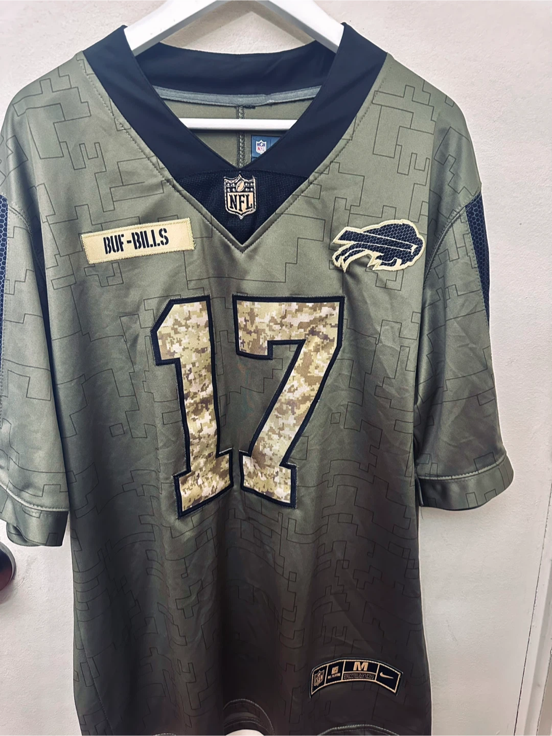 Buffalo Bills Josh Allen Salute to Service Jersey