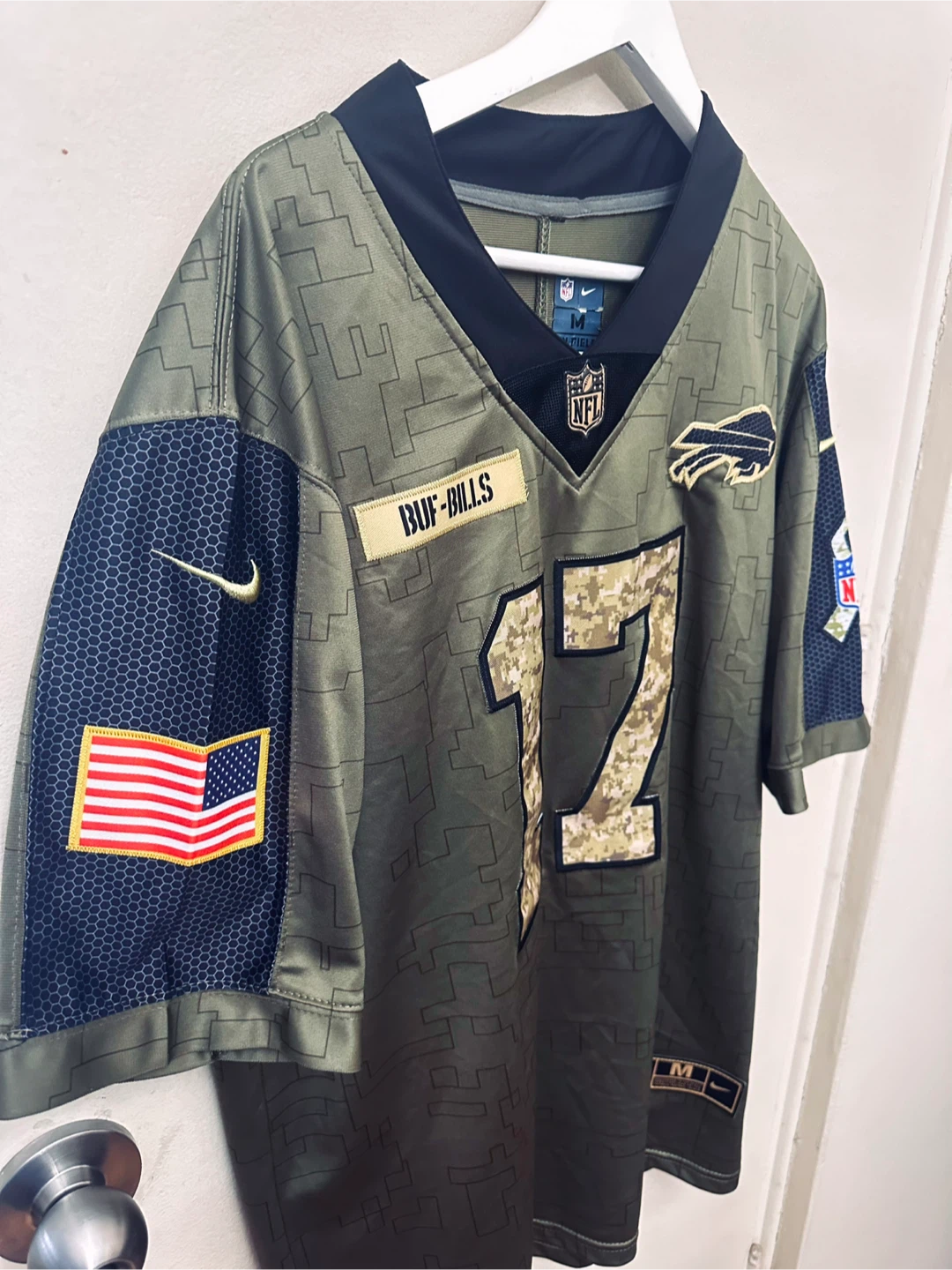 Buffalo Bills Josh Allen Salute to Service Jersey - photo 4