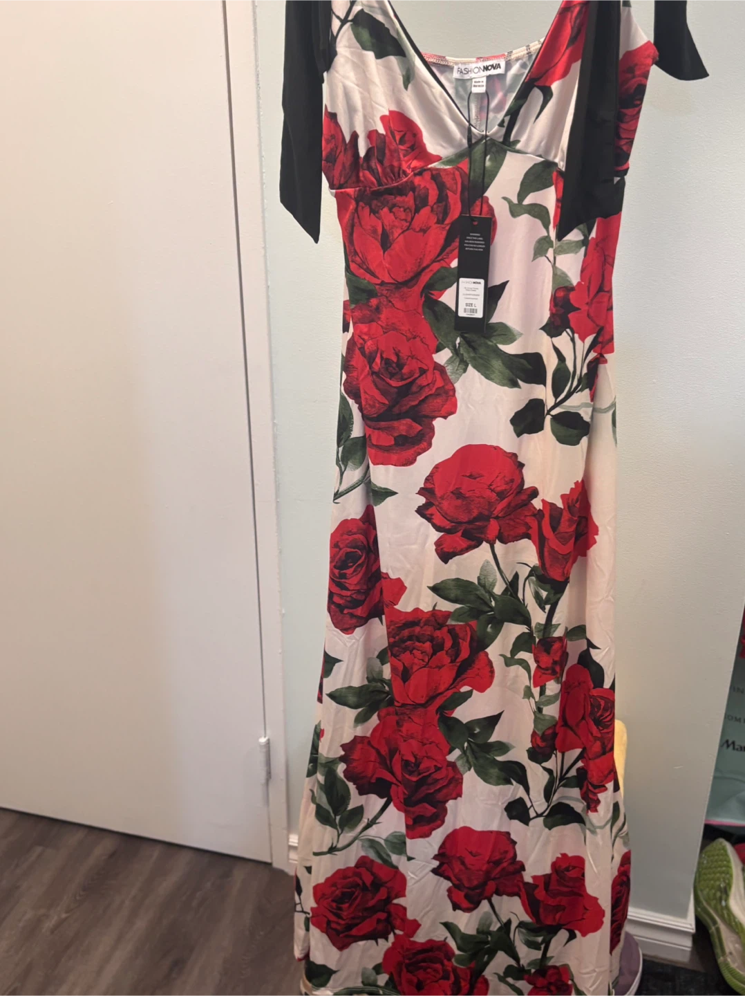 Fashion Nova Mi Amor Floral Maxi Dress