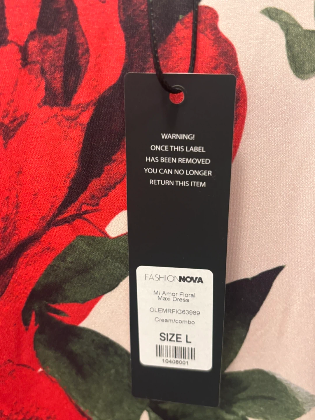 Fashion Nova Mi Amor Floral Maxi Dress - photo 4