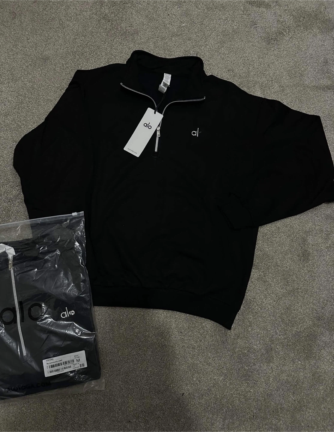 (Dm for real pics) Al quarter-zip