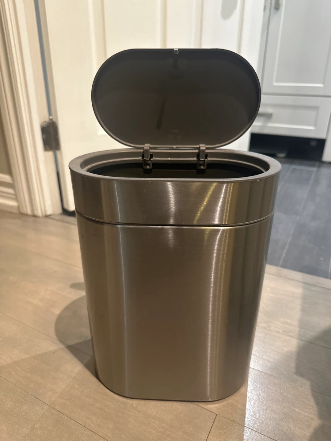 Stainless Steel Small Waste Bin - photo 2