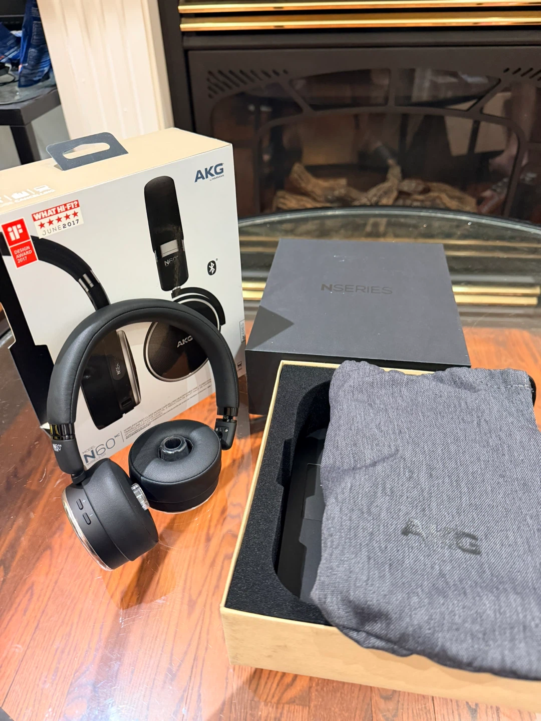 AKG N60NC Wireless Noise-Cancelling Headphones - New - photo 2