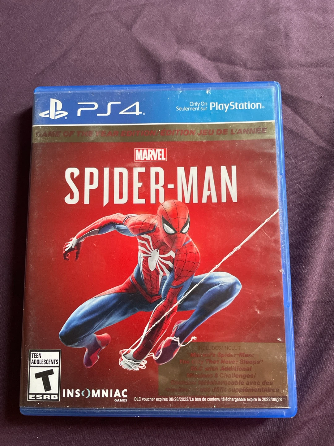 Marvel's Spider-Man Game of the Year Edition PS4
