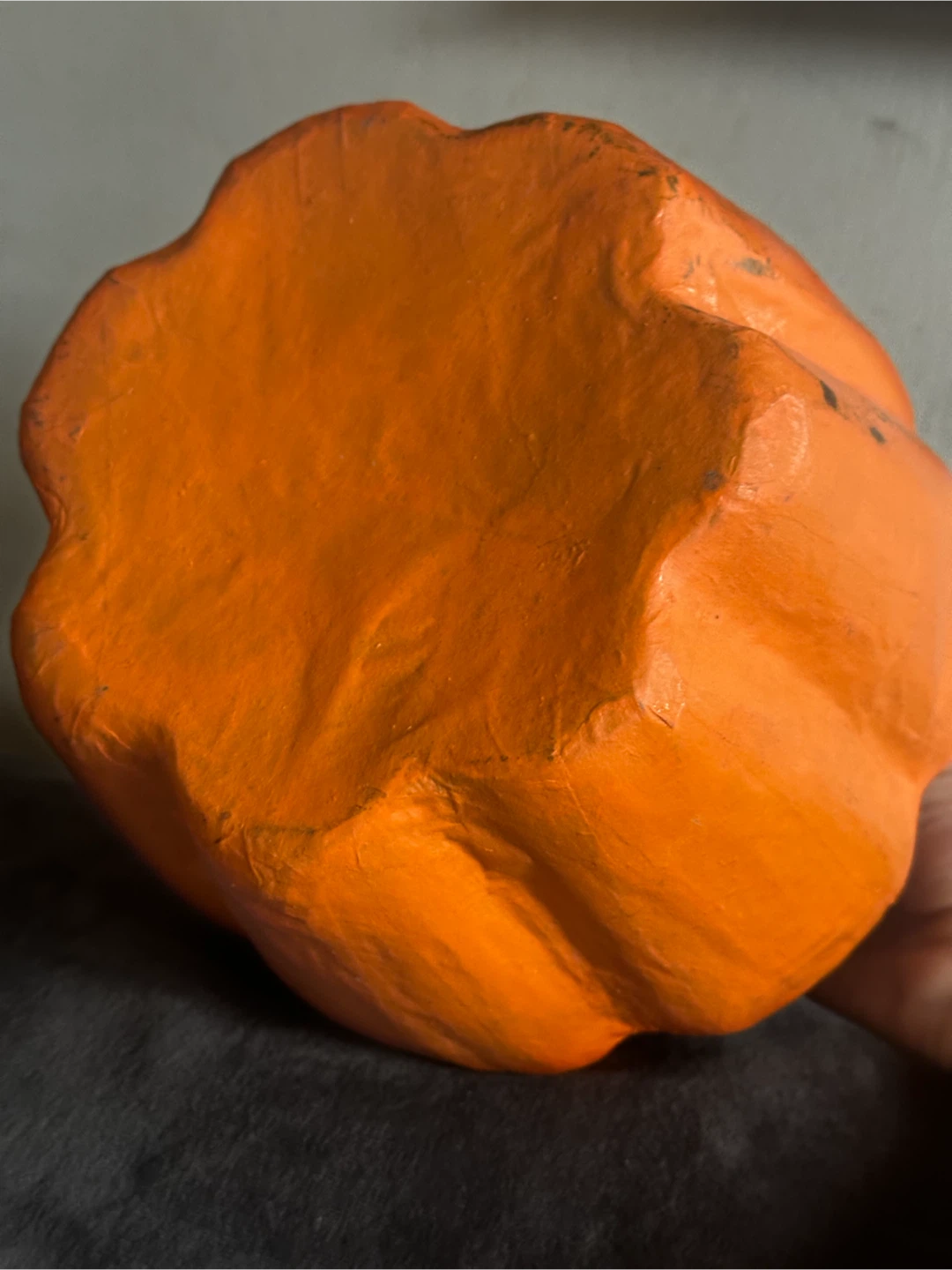 Paper Mache Pumpkin - photo 5