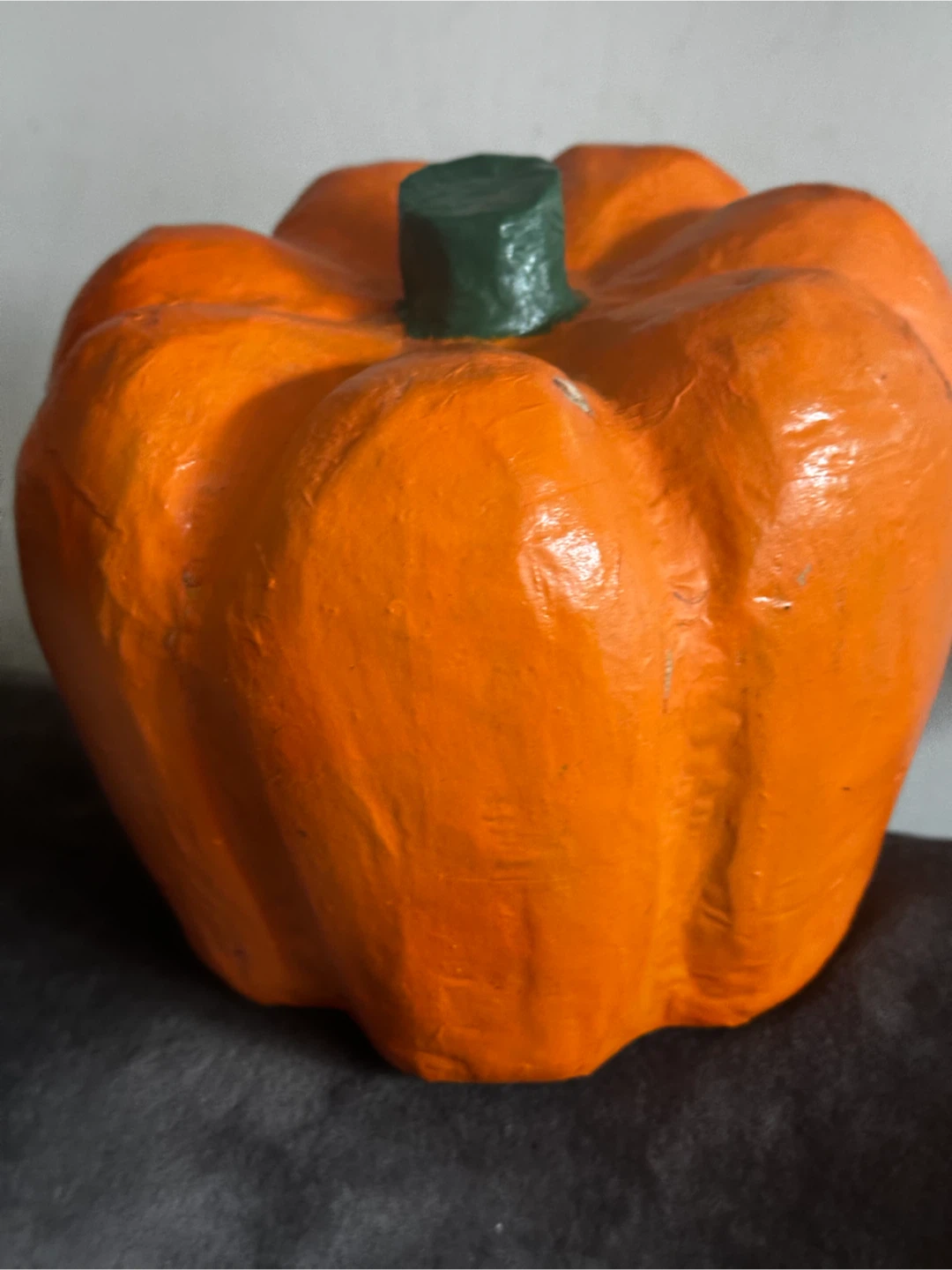Paper Mache Pumpkin - photo 3
