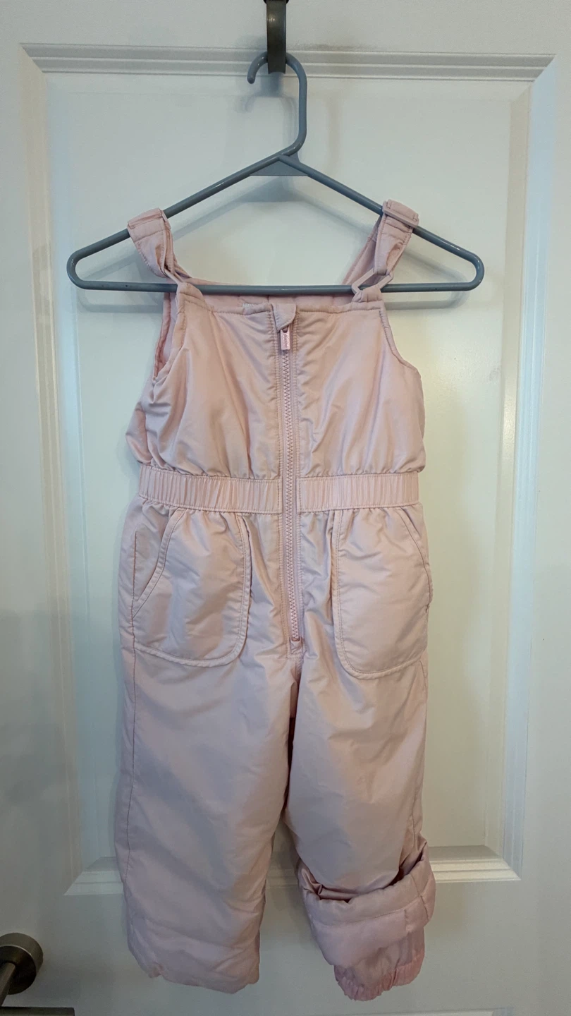 Old Navy Light Pink Snow Bibs