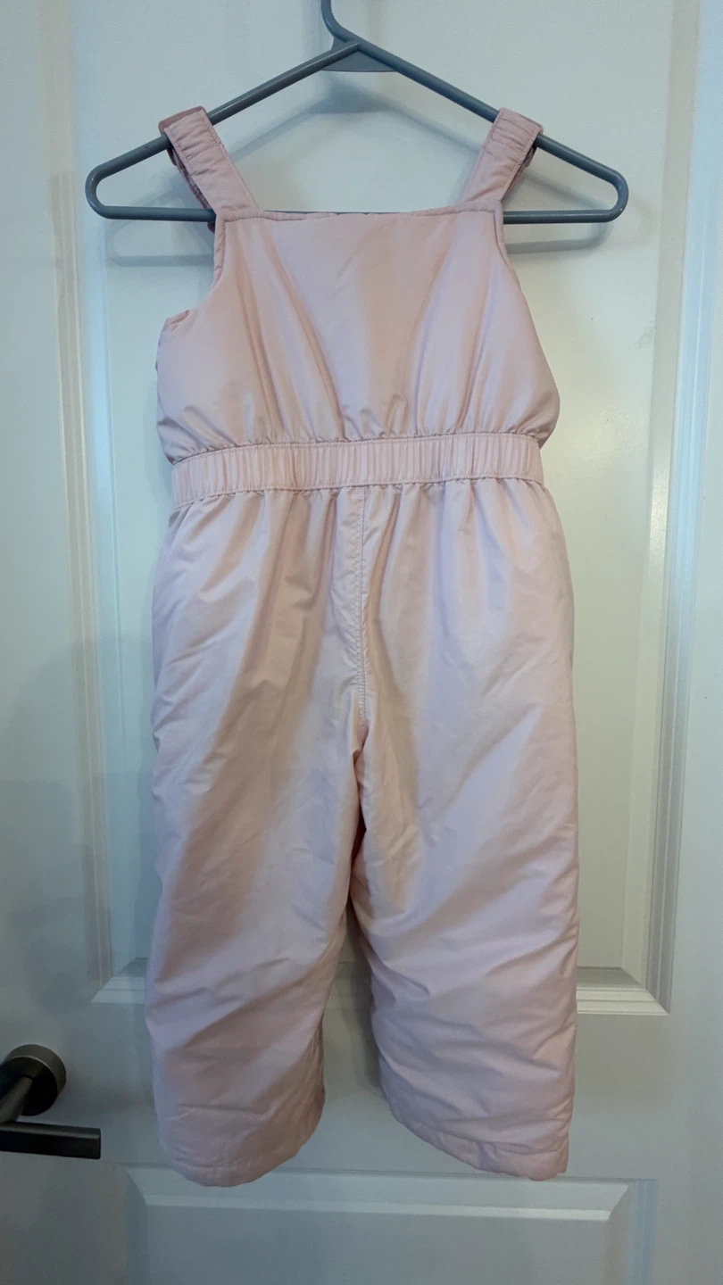 Old Navy Light Pink Snow Bibs - photo 2