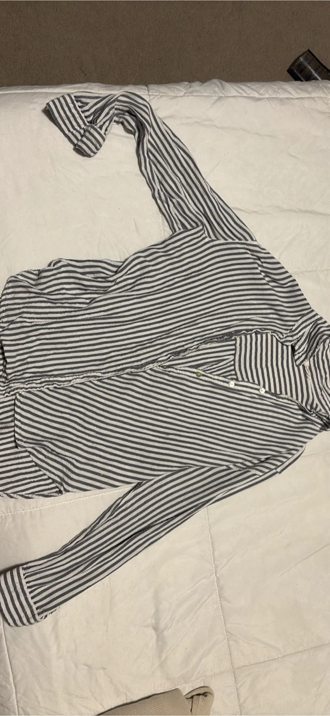 Jane + Delancey Striped Long Sleeve Top