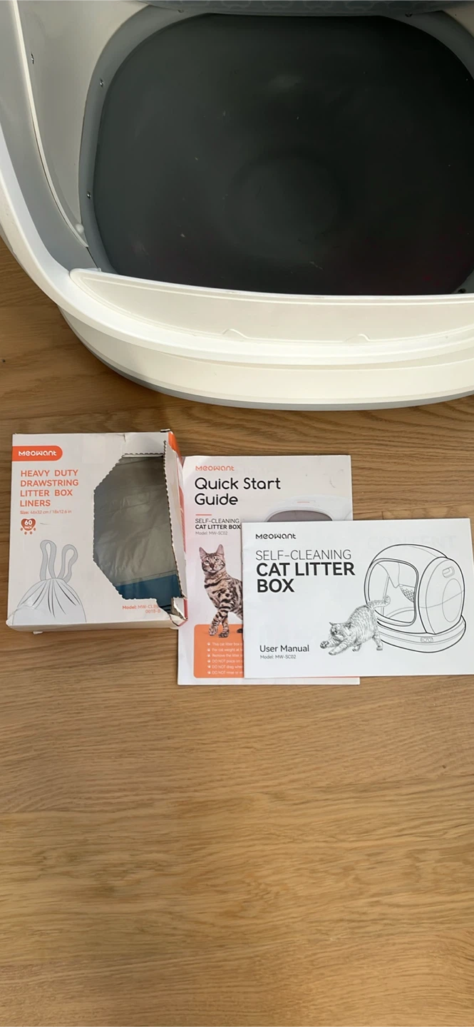 Meowant self cleaning litter box MW-SC02 - photo 3