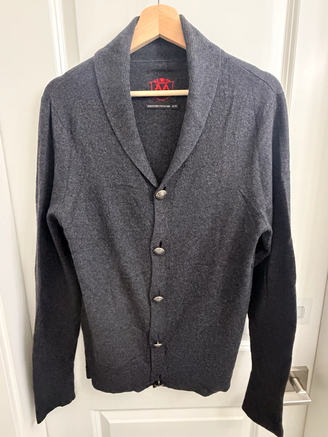 Club Monaco Cashmere Shawl Collar Cardigan