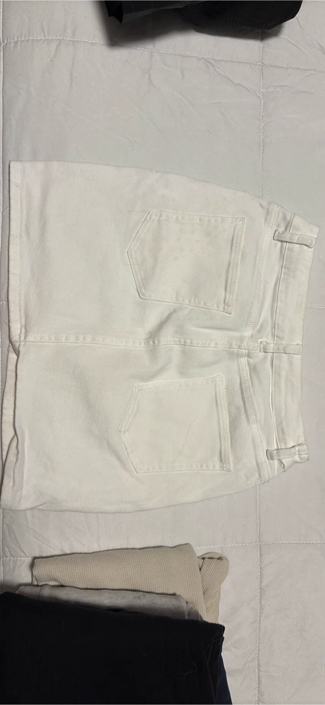 GUANYY White Denim Skirt - photo 2
