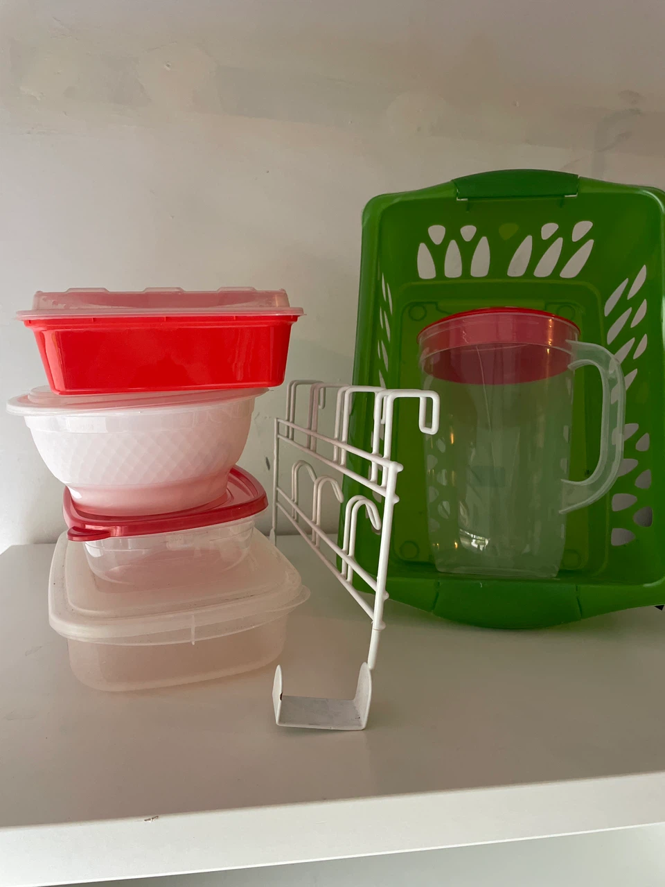 Assorted Food Containers and Kitchen Organizer Set