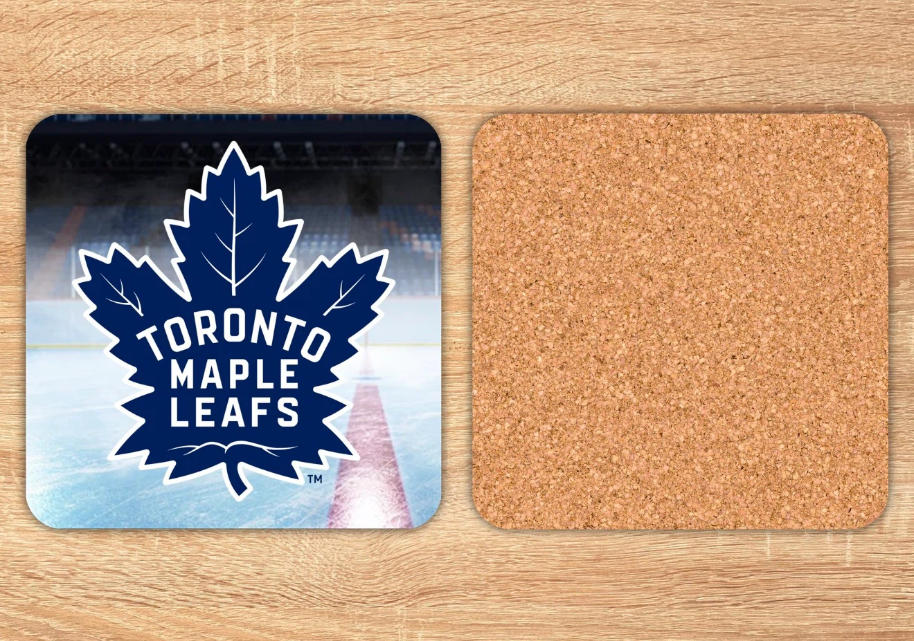 Toronto Maple Leafs Corkbacking ceramic  Coasters