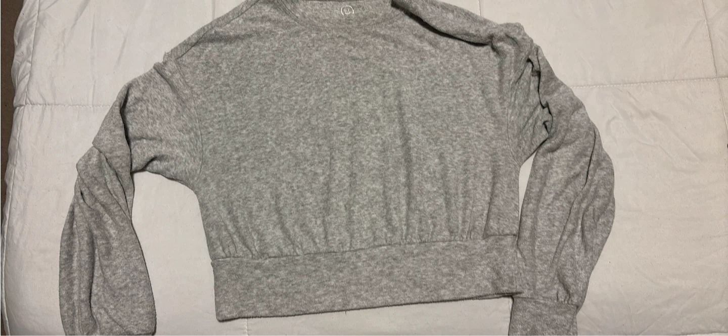 Gilly Hicks Grey Long-Sleeve Sweater