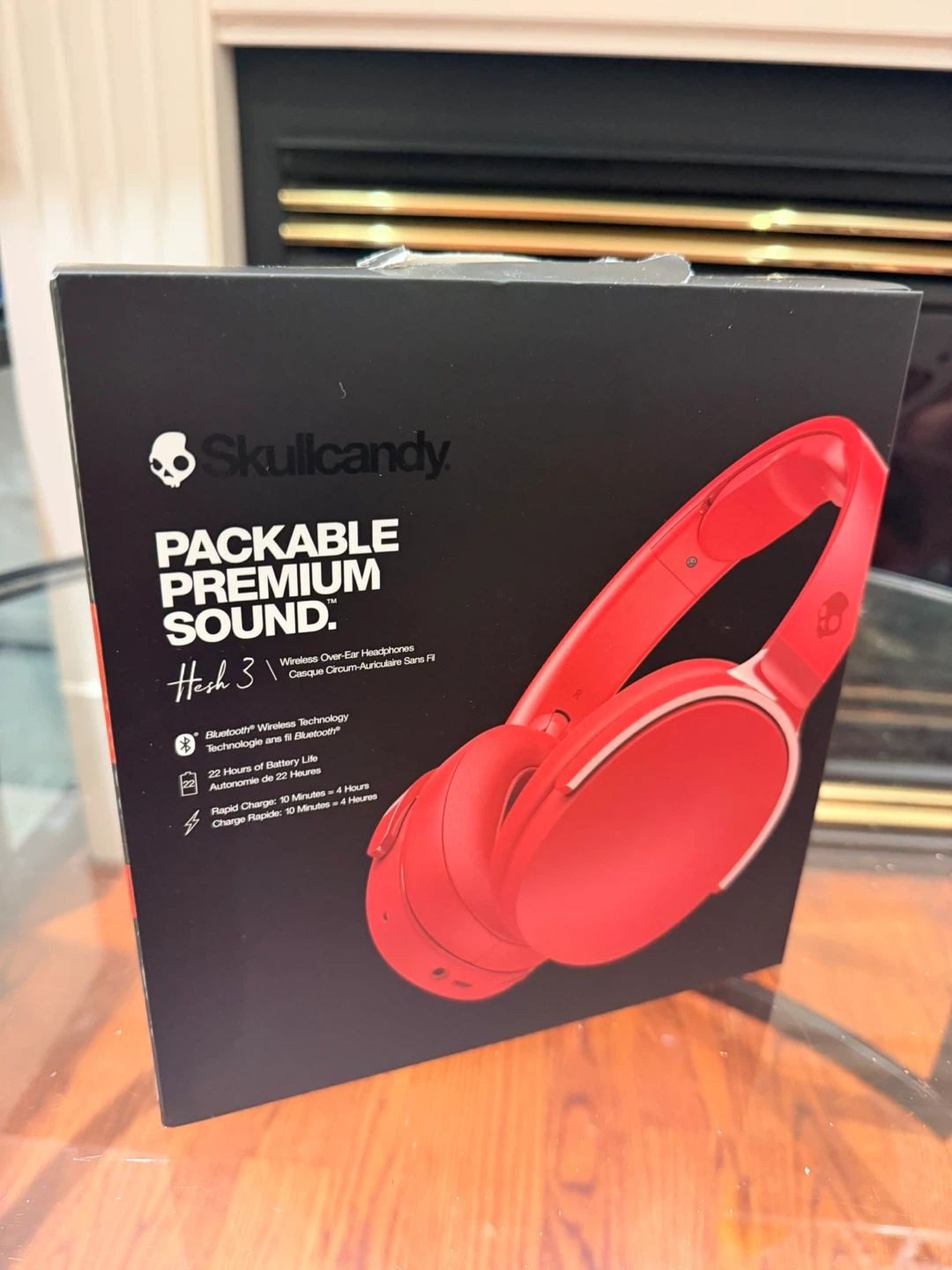 NEW Skullcandy Hesh 3 Wireless Bluetooth Headphones – Red