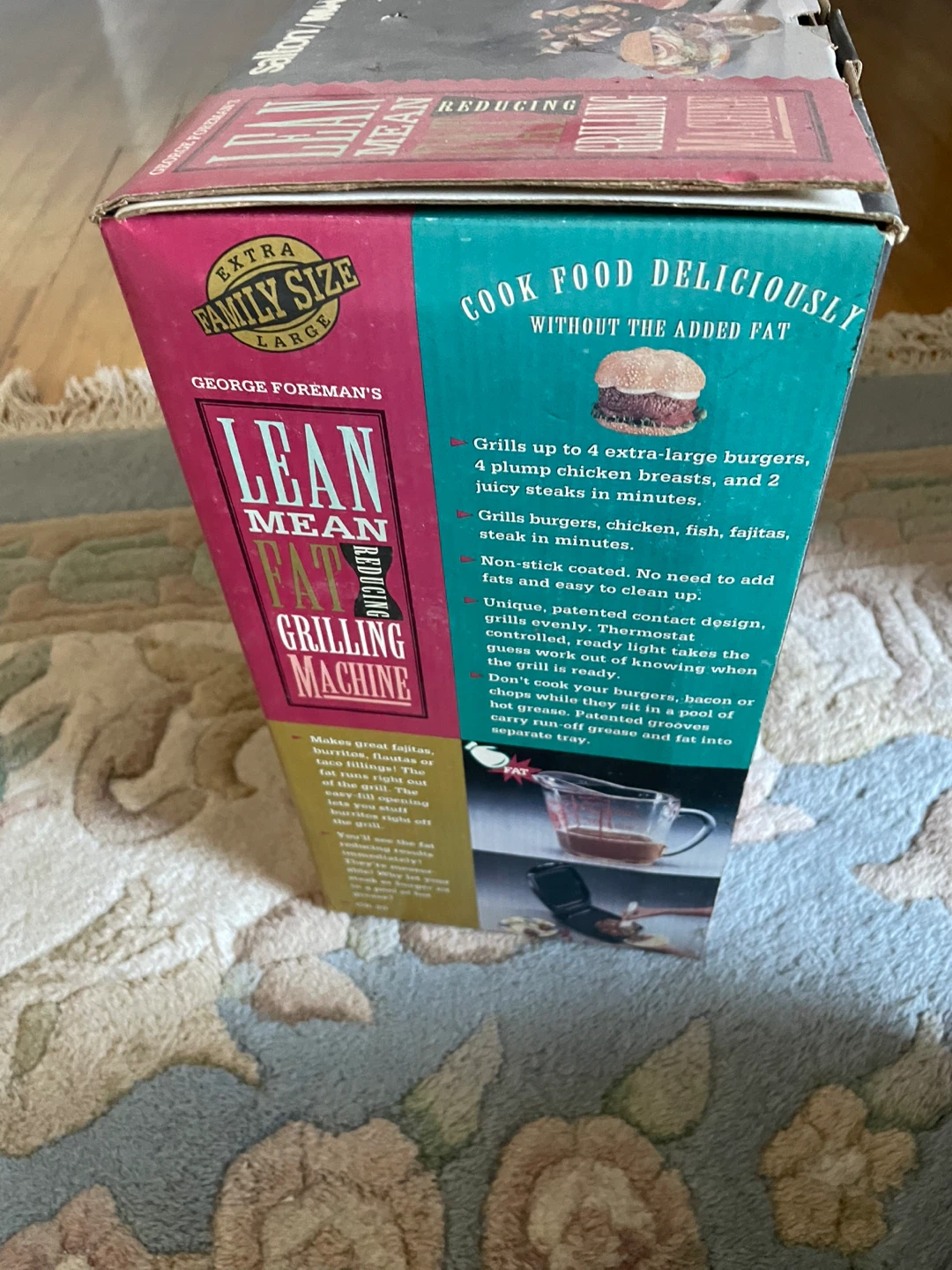 George Foreman Family Size Lean Mean Grilling Machine - photo 2
