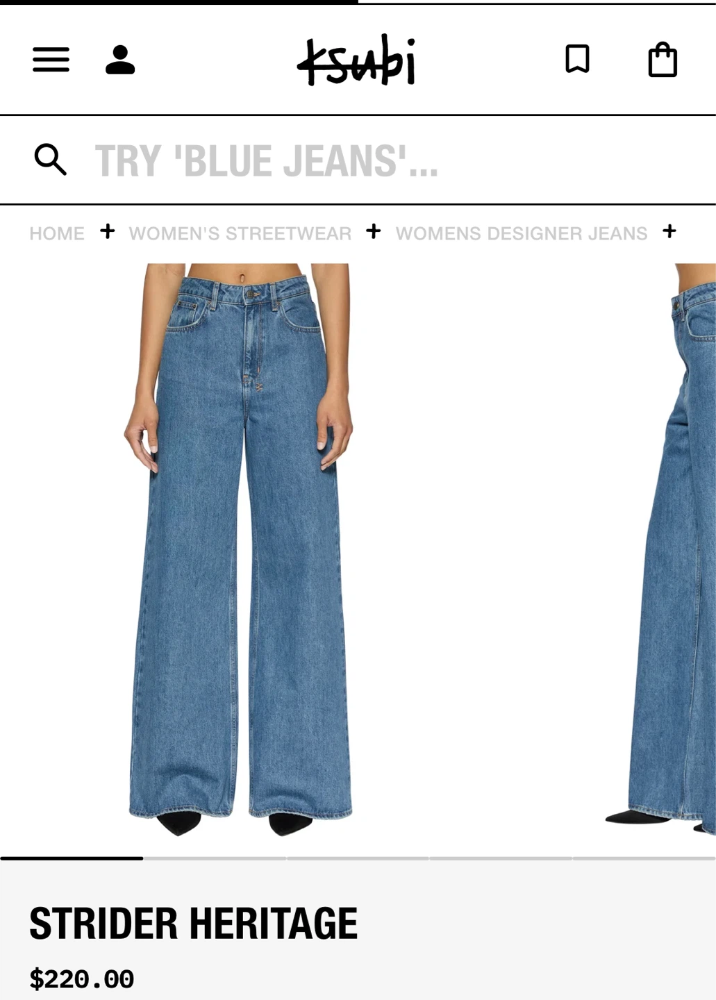 Ksubi Jeans - Strider Heritage 23”