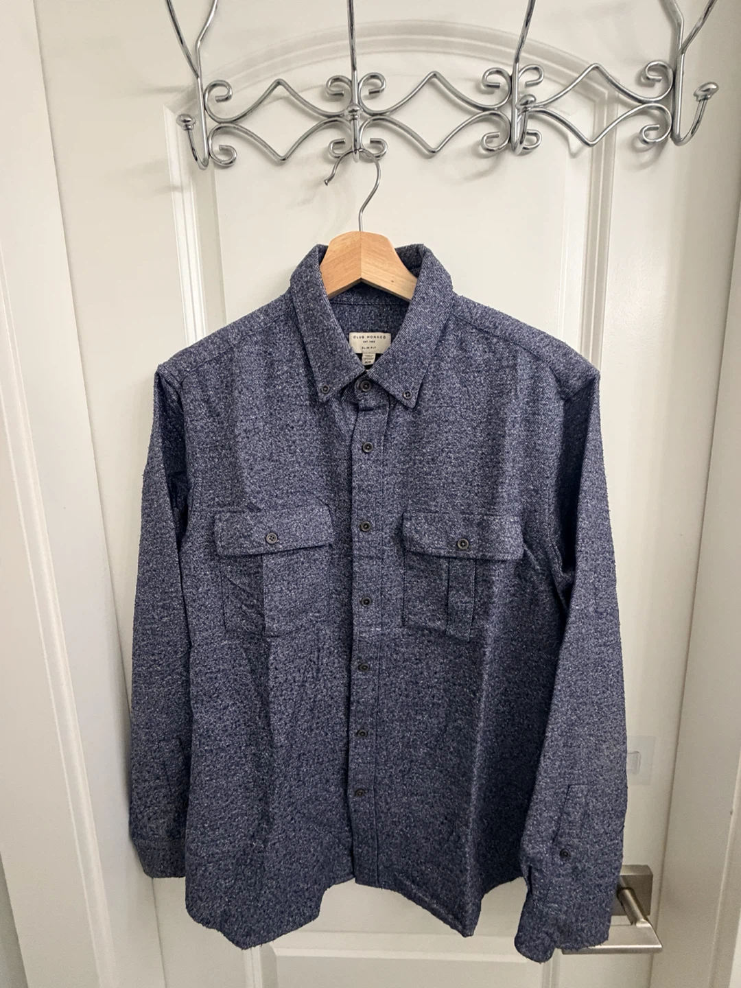 Club Monaco Slim Fit Button-Down Shirt