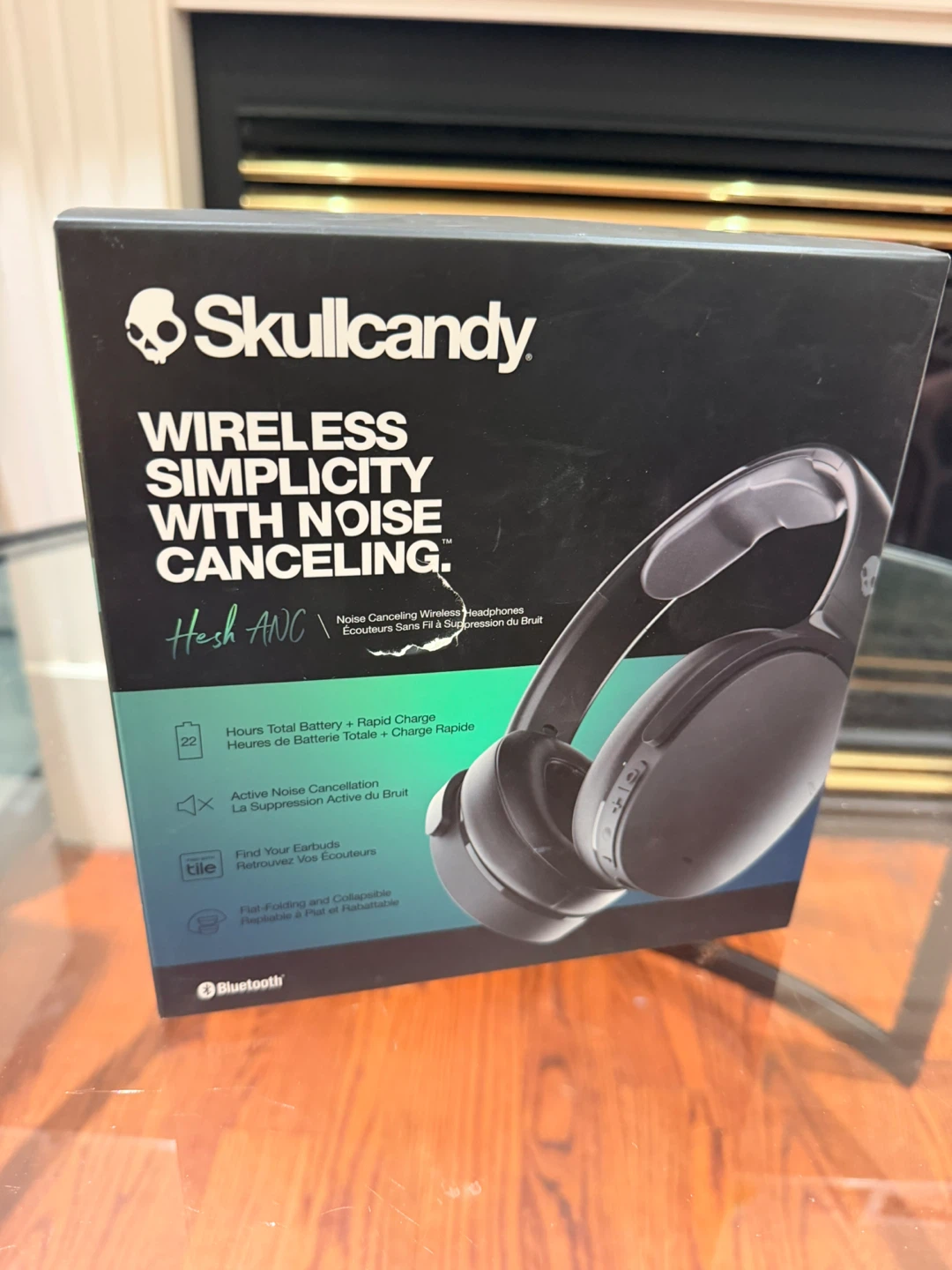 NEW Skullcandy Hesh ANC Wireless Headphones – Black