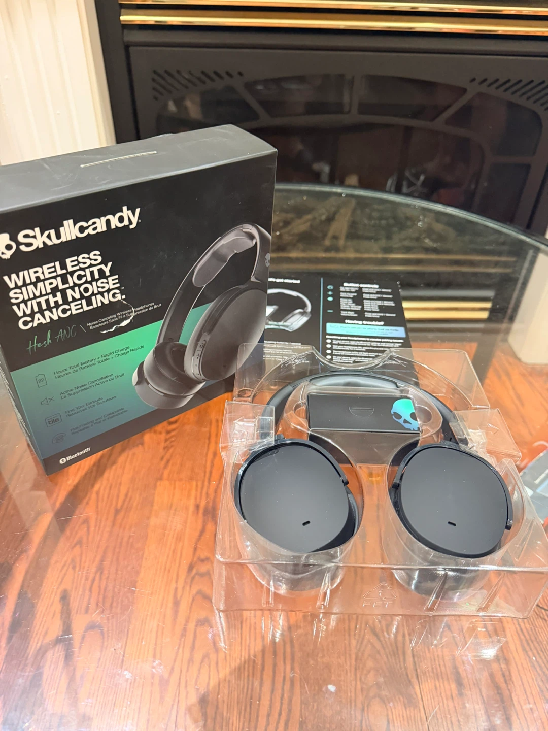 NEW Skullcandy Hesh ANC Wireless Headphones – Black - photo 2