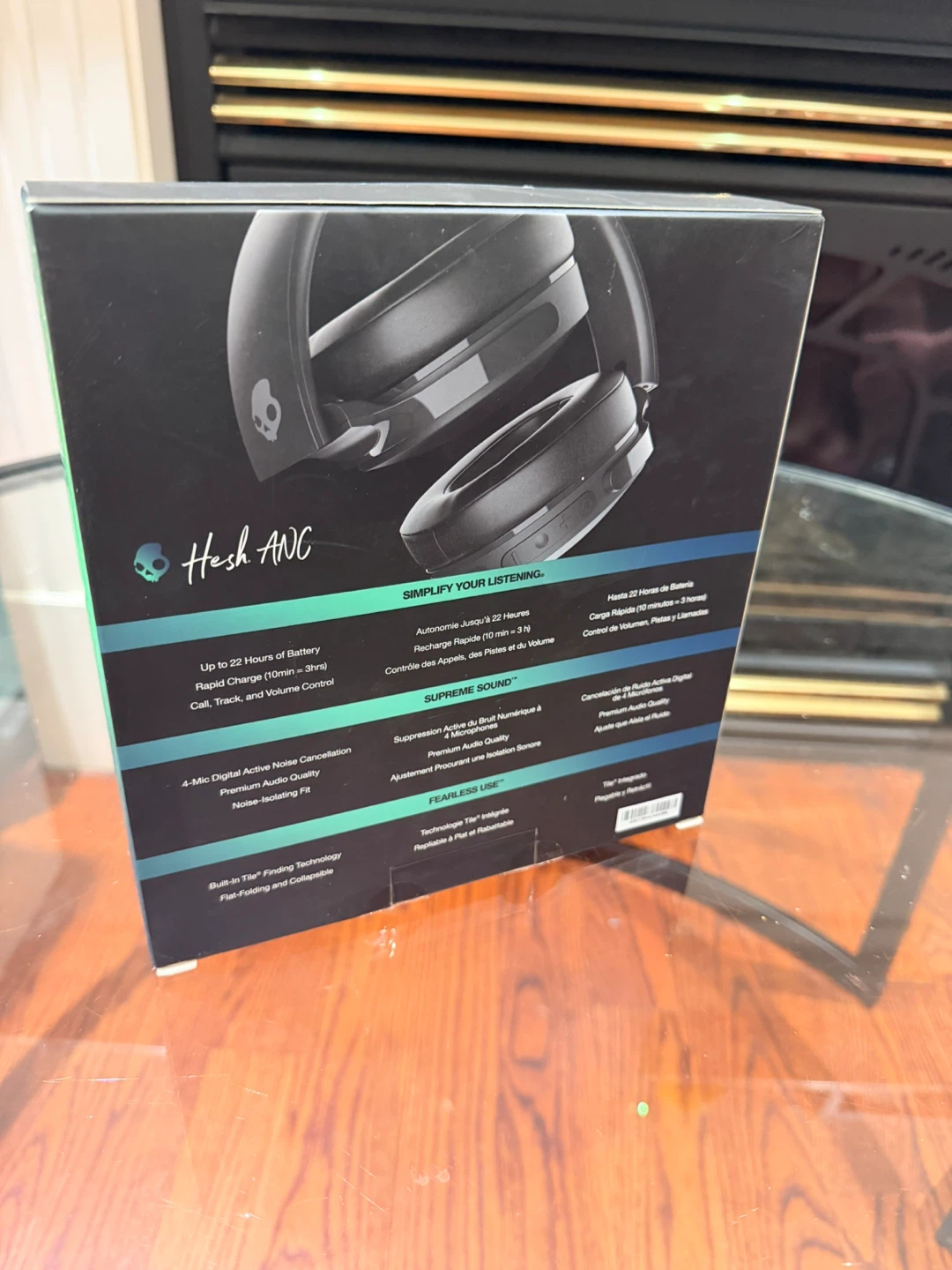 NEW Skullcandy Hesh ANC Wireless Headphones – Black - photo 3
