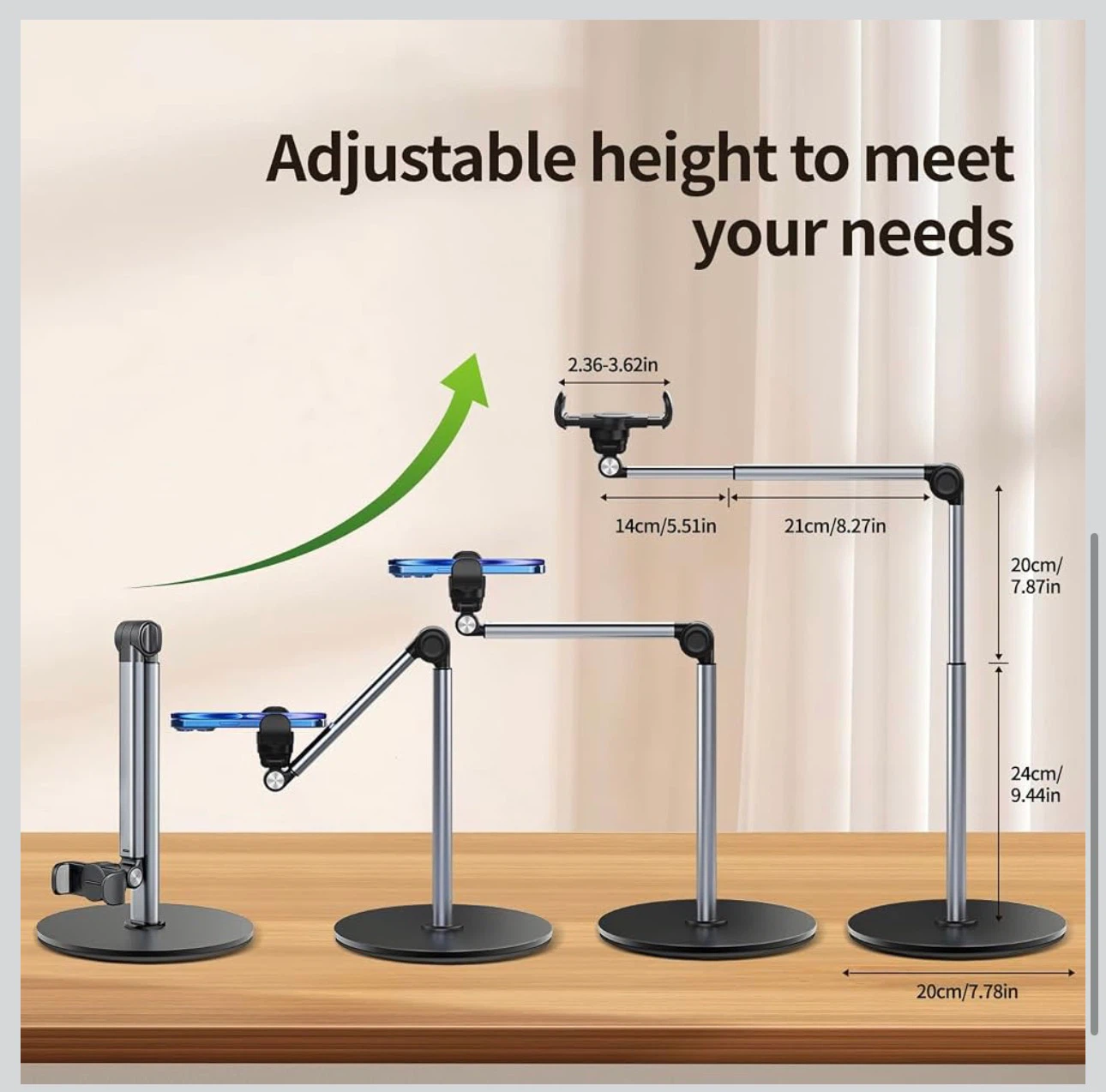 yAyusi Adjustable Overhead Phone Mount - photo 5