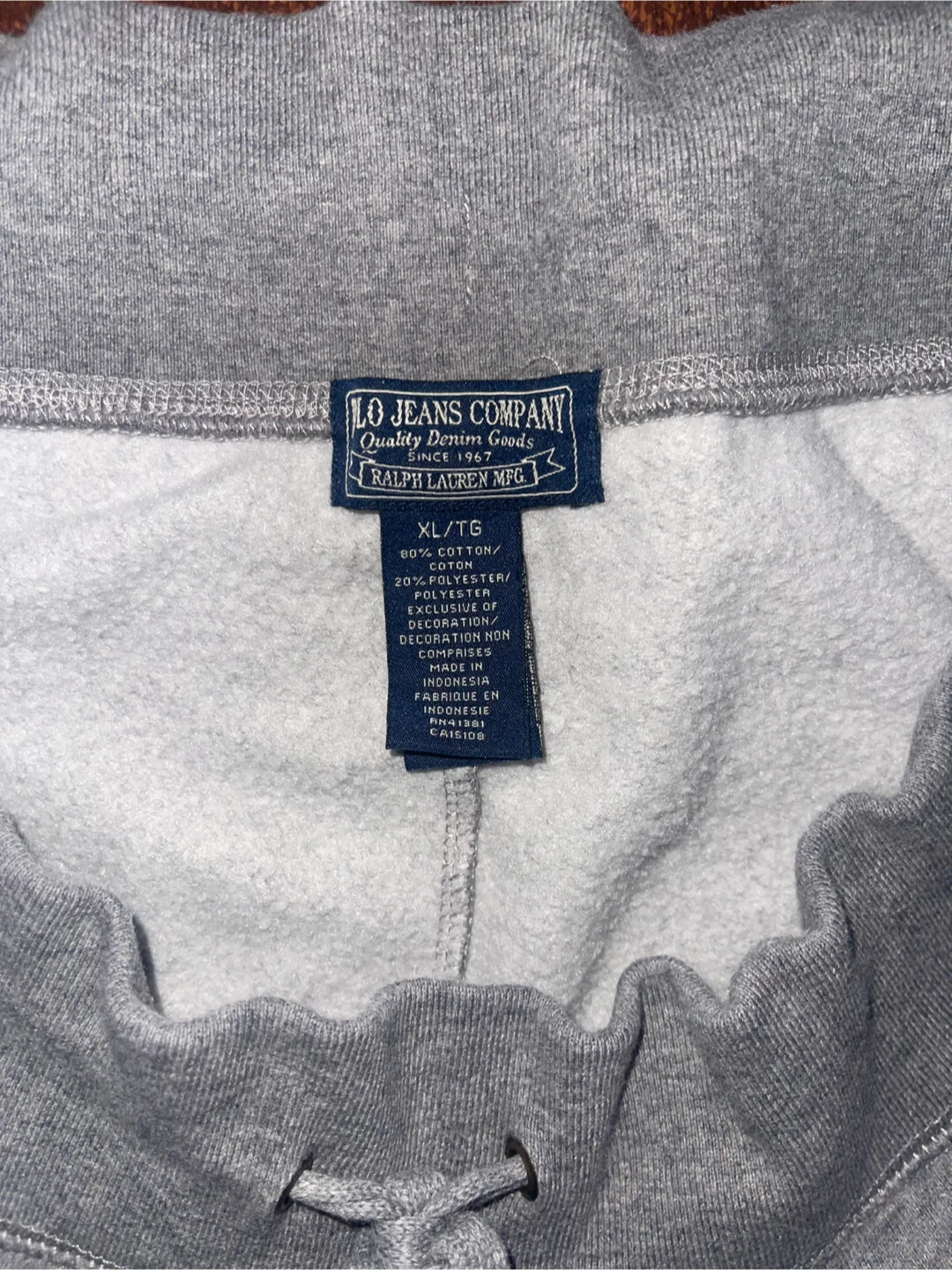 Polo Ralph Lauren Grey Sweatpants XL - photo 2