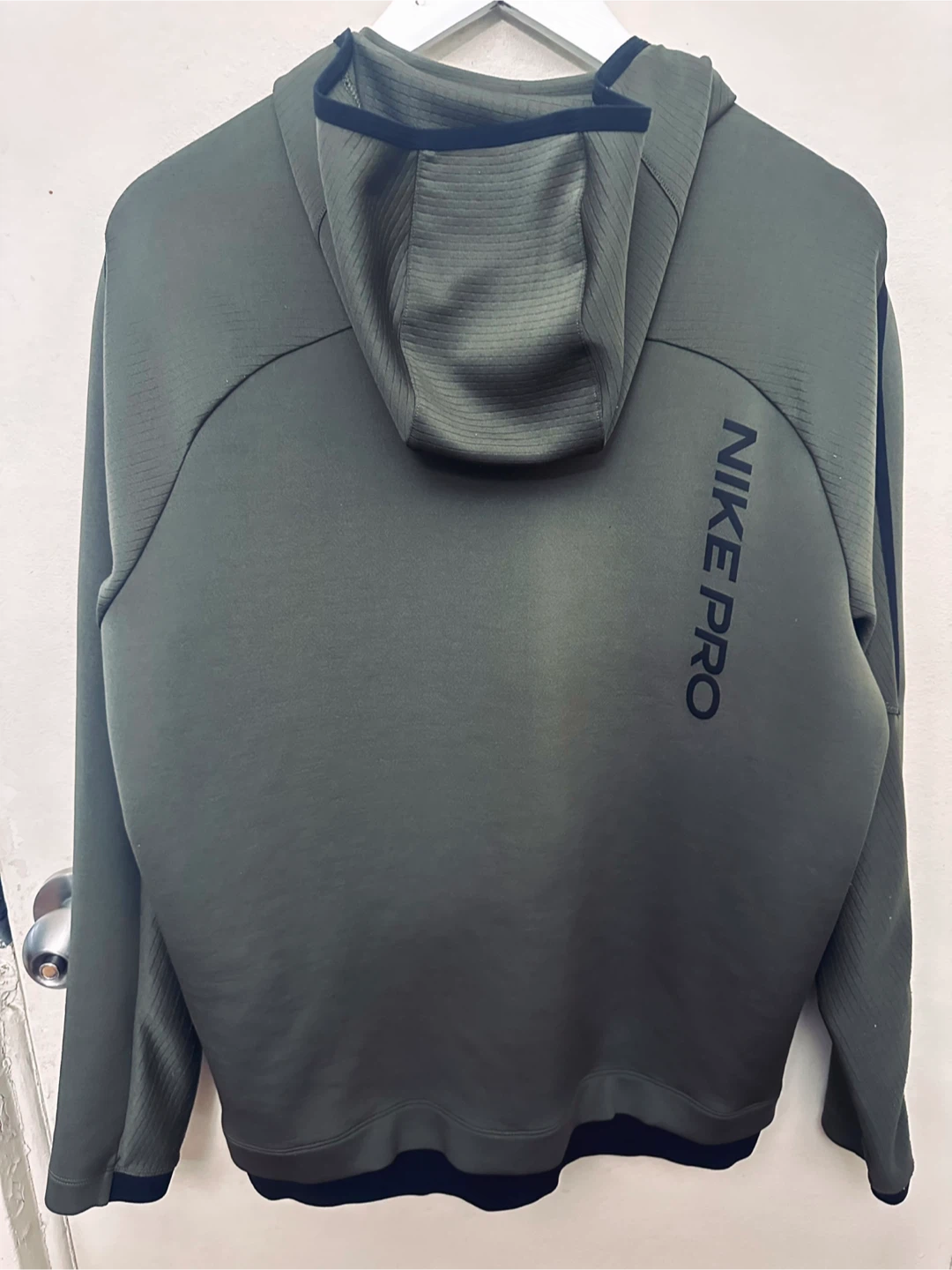 Nike Pro Dri-FIT Hoodie - Olive Green - photo 2