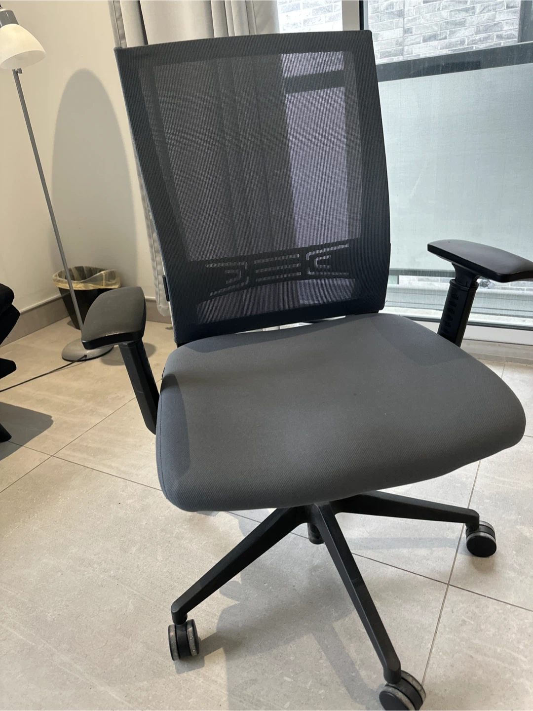 Grey Mesh Office Chair - photo 2