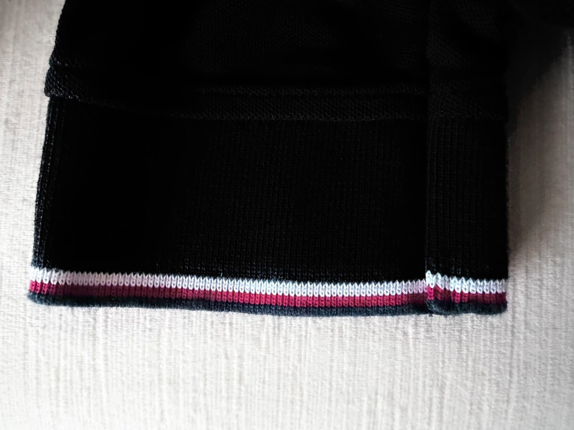 Black Men’s Hilfiger “L” Polo Sweater - photo 4