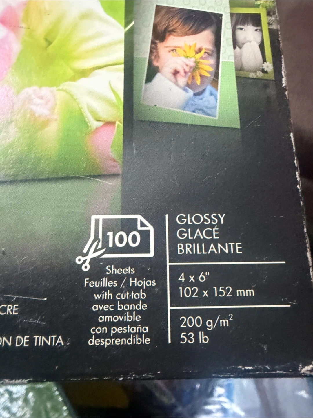 HP Everyday Glossy Photo Paper 4x6 100 Sheets - photo 4