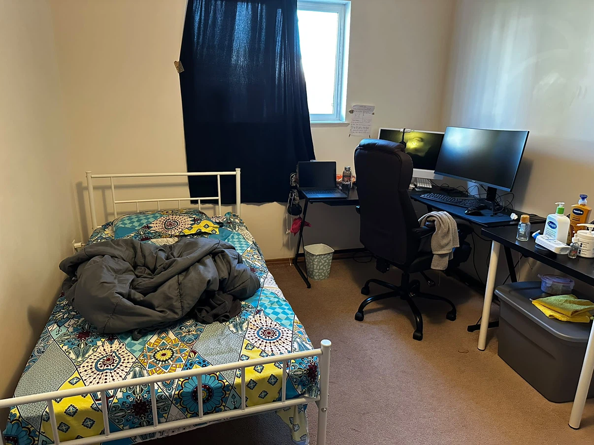 2bhk apartment for sublet.