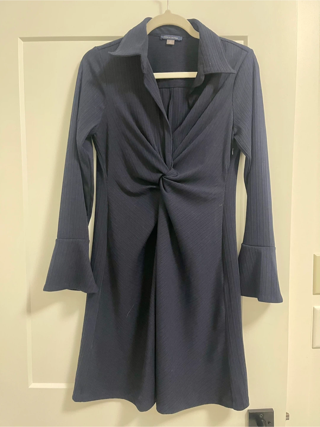 Tommy Hilfiger Navy Twist Front Dress - photo 3