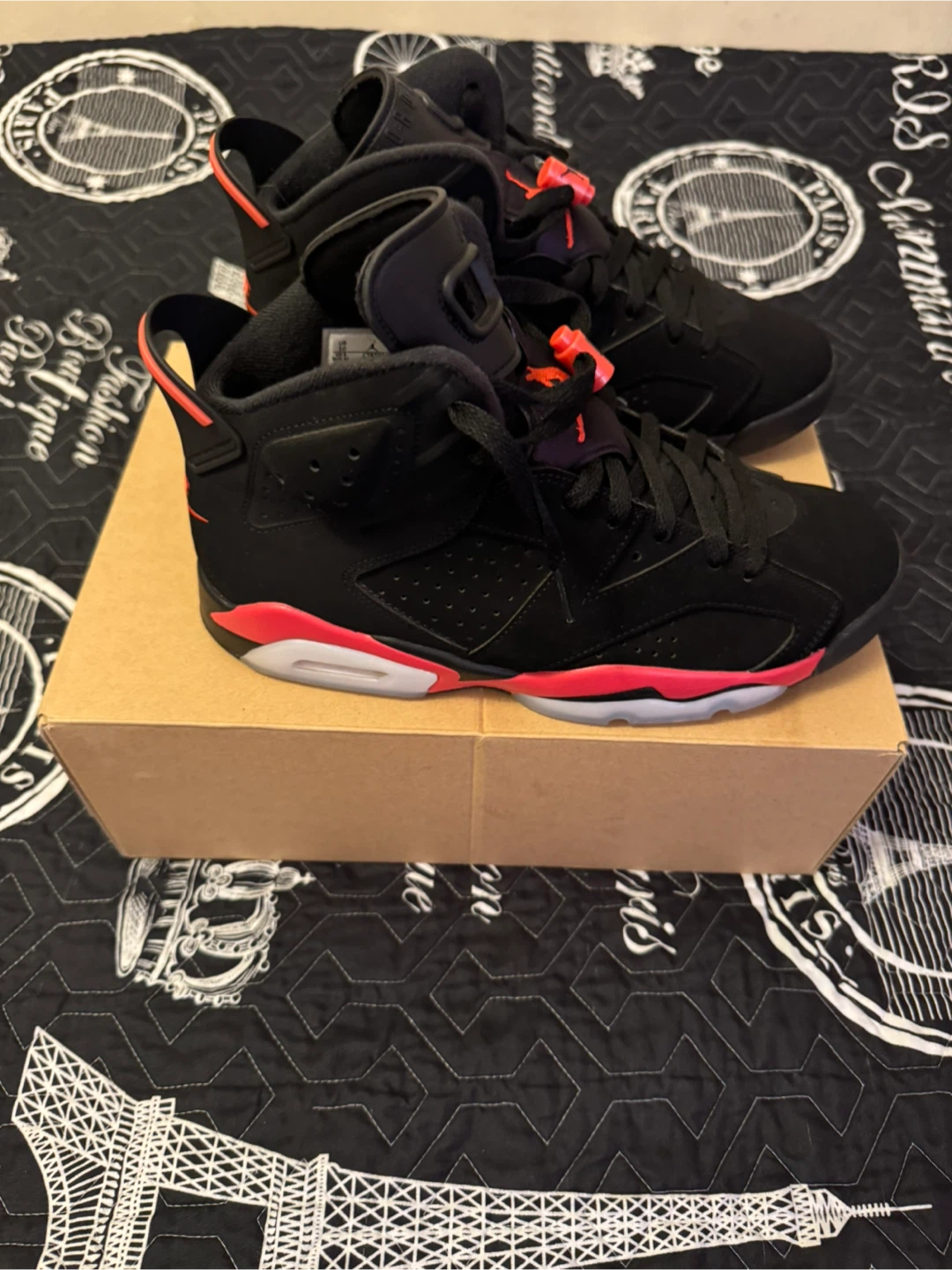 Air Jordan 6 Retro 'Infrared' - Men’s Size 10 (Receipt Included) - photo 4