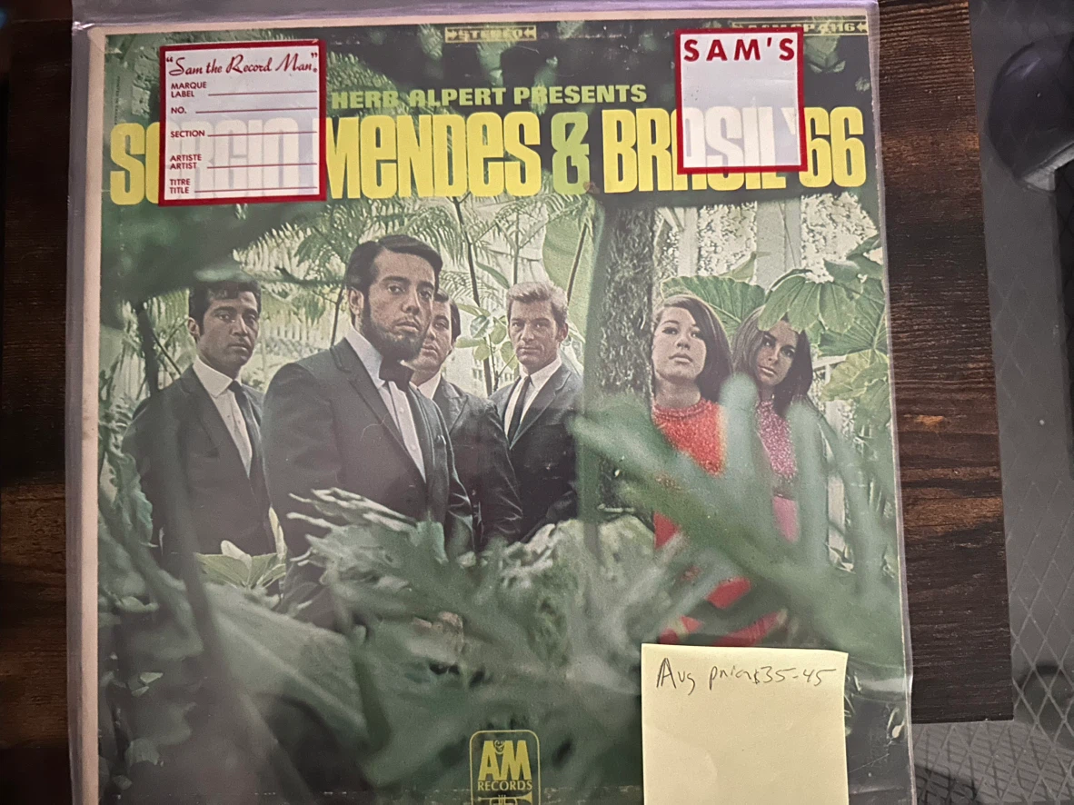 Herb Alpert Presents Sergio Mendes & Brasil '66 Vinyl LP