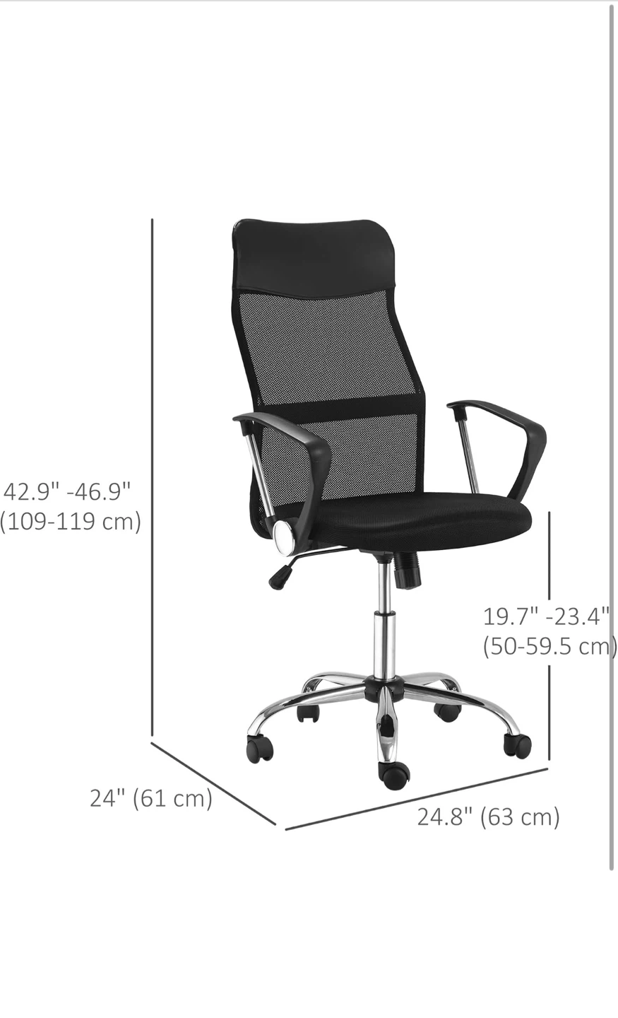 Black Mesh Office Chair