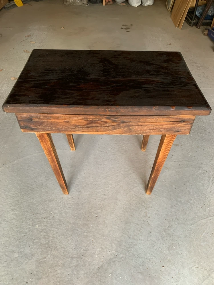 Vintage Wooden Side Table