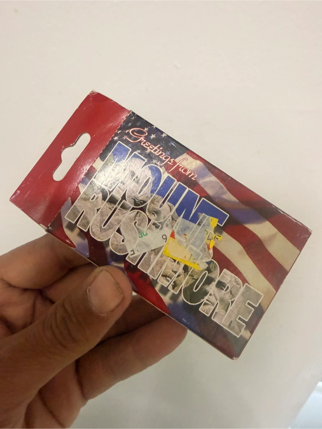 Mount Rushmore souvenir playing cards