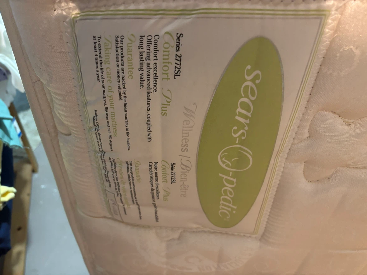 Sears-O-Pedic Comfort Plus Mattress