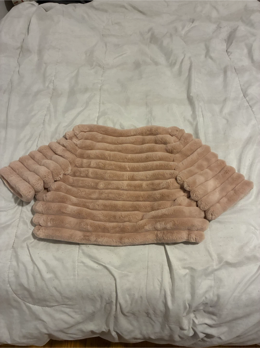 BCBGMAXAZRIA Faux Fur Jacket Pink - photo 2