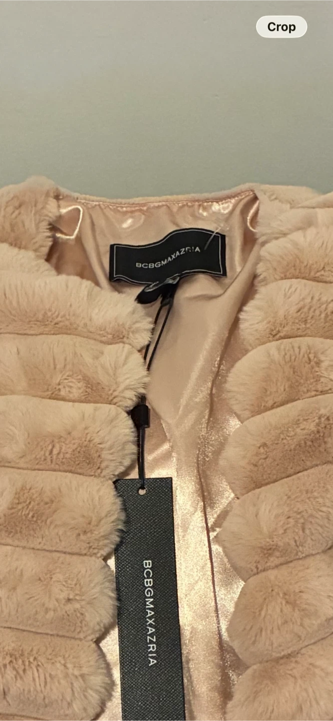 BCBGMAXAZRIA Faux Fur Jacket Pink - photo 3